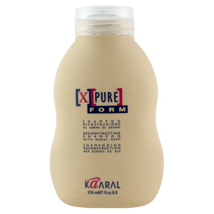фото Kaaral XForm Восстанавливающий шампунь для поврежденных волос с пшеничными протеинами 250мл,AAA 1040 