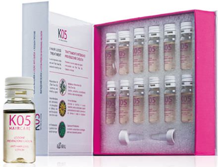 фото Kaaral K05 Лосьон против выпадения волос Lozione Anticaduta, 12*10 мл, 1051 