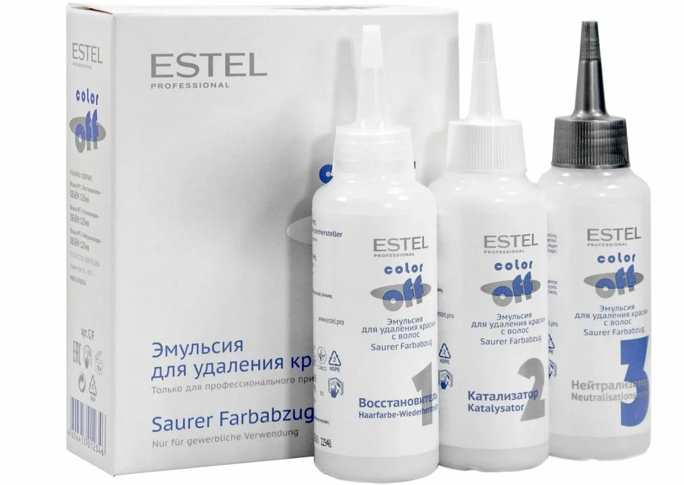 фото Эмульсия для удаления краски с волос Estel Color Off C/F 