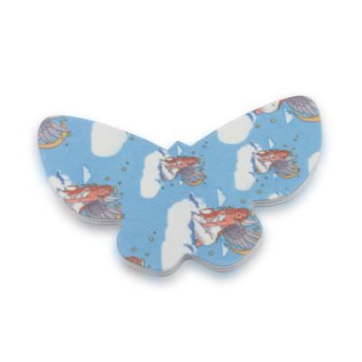 фото Пилка рисунок фигурные бабочки 150*220 "Ellis Cosmetic" RF039 