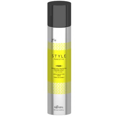 фото Защитный лак для волос KAARAL сильной фиксации STYLE Perfetto Fixer Strong 400 мл, 15935 