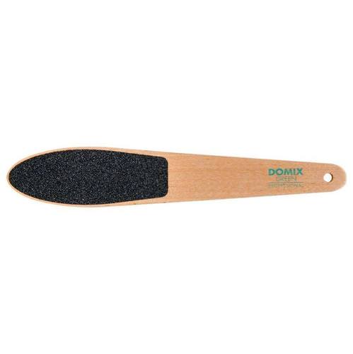фото Тёрка абразивная педикюрная ПРЯМАЯ для ног GREEN Professional Domix, 106353 
