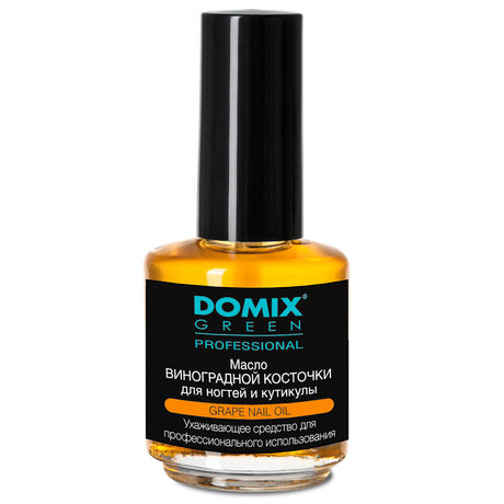 фото Масло ВИНОГРАДНОЙ КОСТОЧКИ для ногтей и кутикулы GREEN Professional Domix (17 мл) 107008 