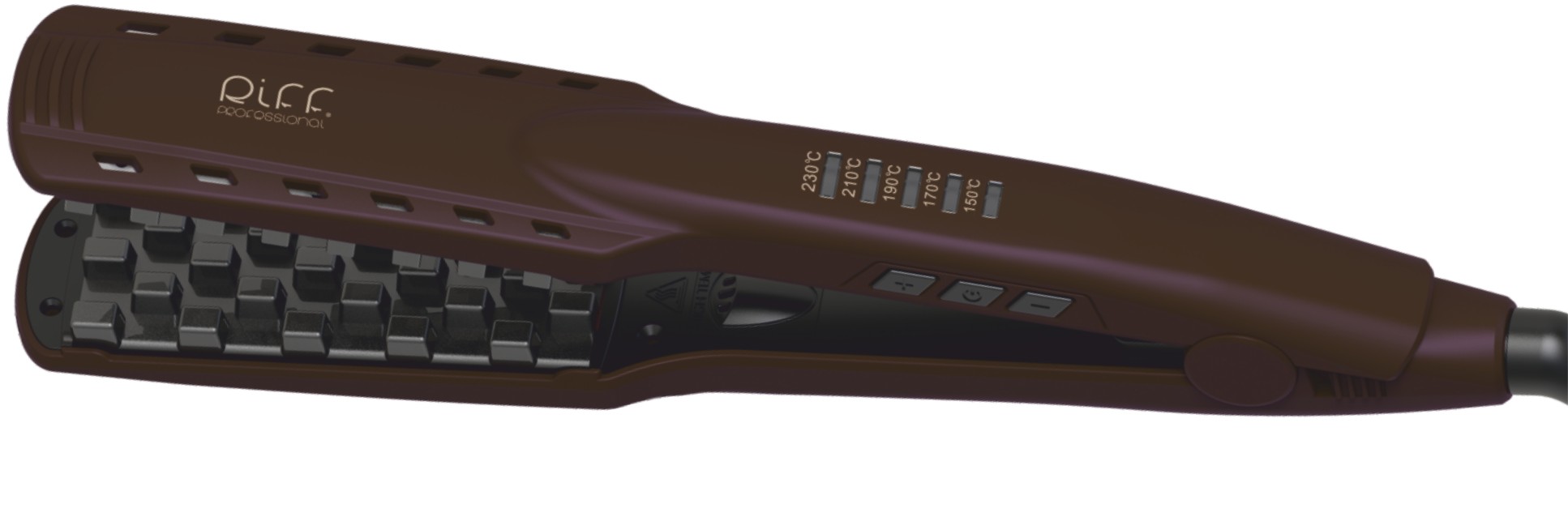 фото Щипцы для прикорневого объема RIFF Chocolate, Щ1150 