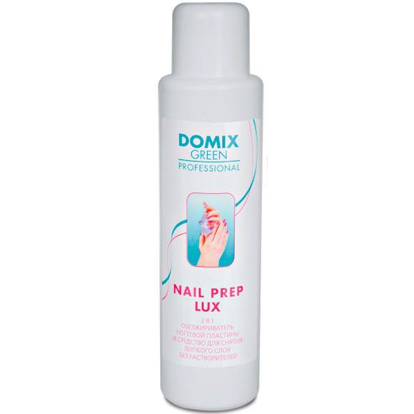 фото Обезжириватель ногт. пластины и ср-во для снятия липкого слоя Nail Prep Lux Domix, 104694 