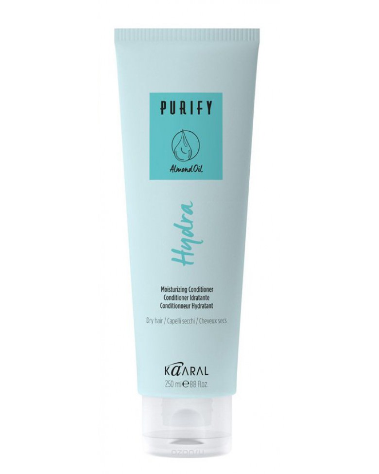 фото Kaaral Purify Hydra Увлажняющий кондиционер для сухих волос, 250 мл, 1203 