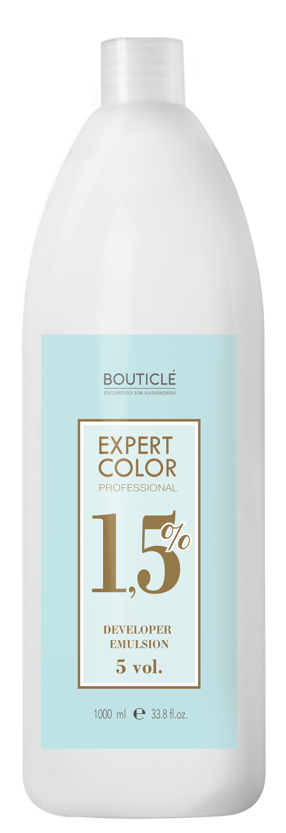 фото Bouticle Окисляющая эмульсия 1,5%  “Developer Emulsion 5 vol” 1000 мл, 8083033111259 